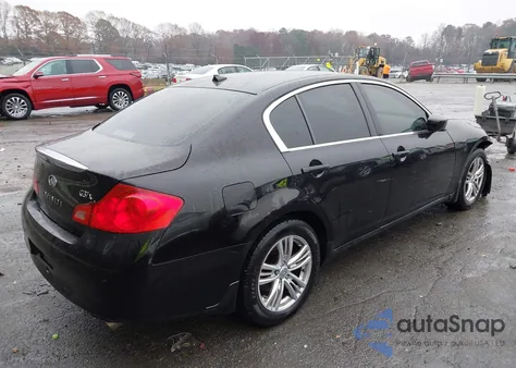 2012 Infiniti G37X z USA, uszkodzony, nr VIN JN1CV6AR8CM682737